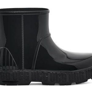 UGG Black Drizlita Waterproof Rain Booties